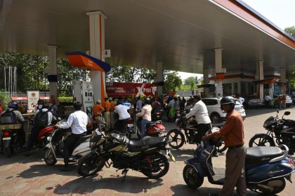 Panic has gripped Hyderabad as a wave of fuel hoarding and massive queues overwhelmed petrol stations across the city today.