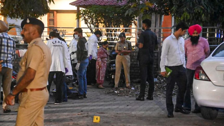 Chandigarh BJP Office Grenade Attack: Man Claims 'Sikh Retaliation' in Viral Video