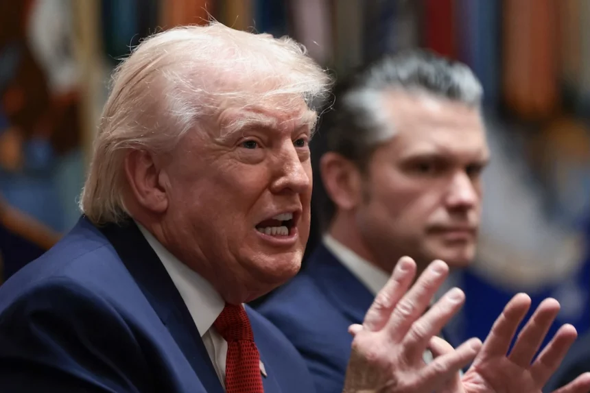 US President Donald Trump