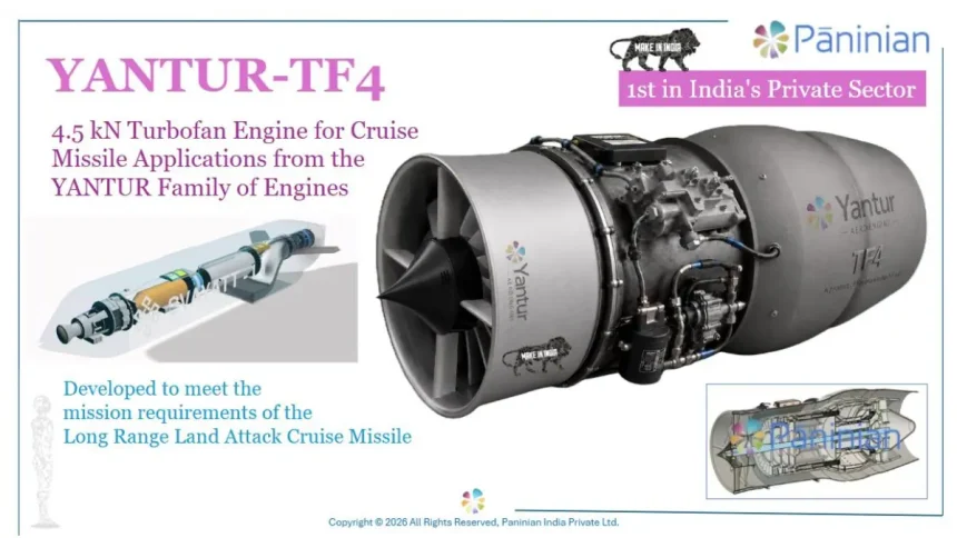 Yantur 4.5 kN Turbofan Engine